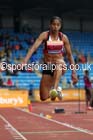 Yamile Aldama (Shaftsbury) triple jump, 2014 Sainsbury's British Championships. Photo: David T. Hewitson/Sports for All Pics